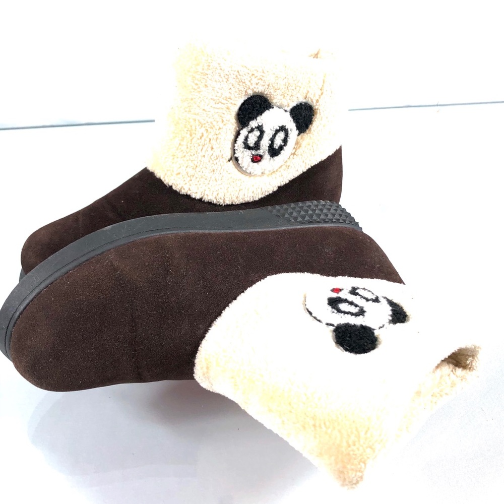 Warm Panda ankle booties